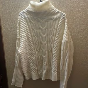 SHEIN Knit Turtleneck sweater‎